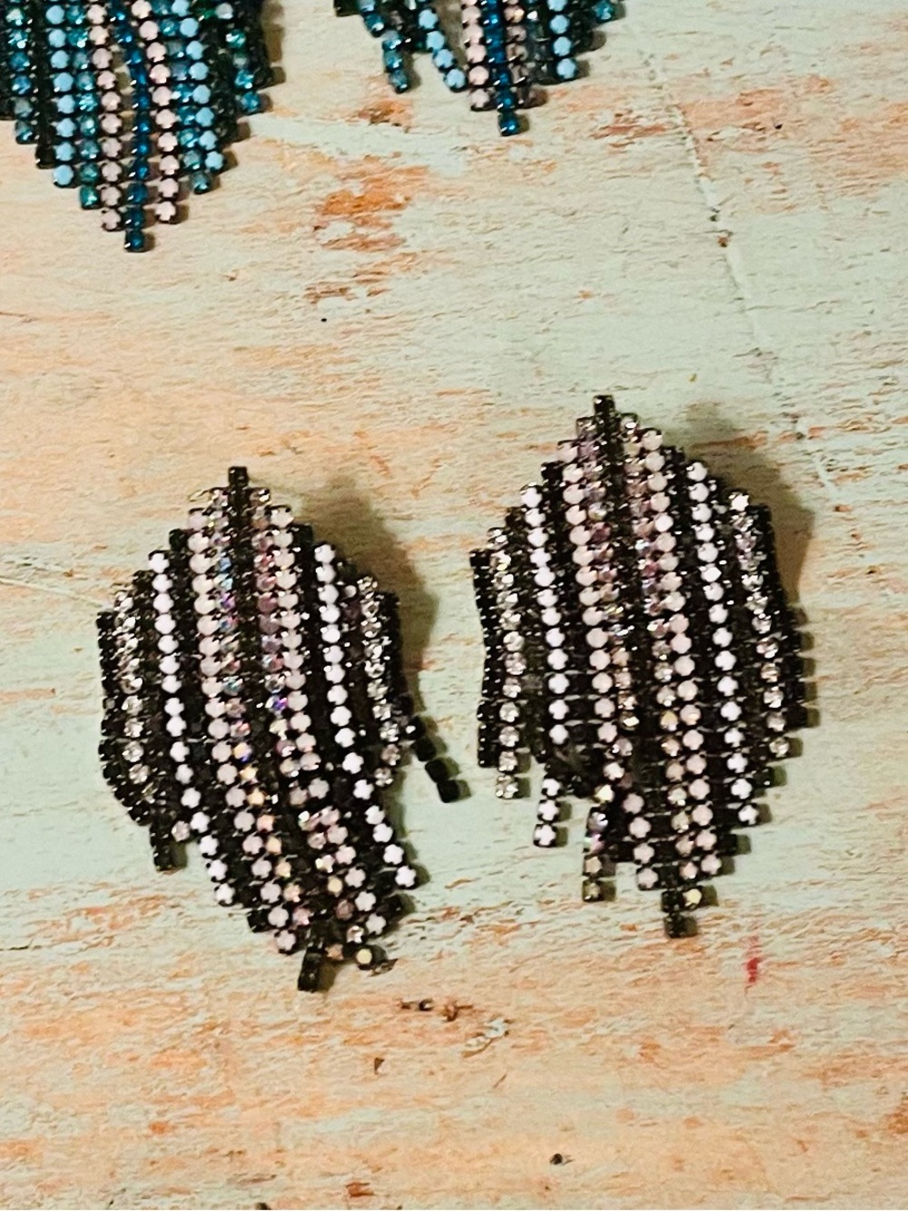 FMG Black Millenial Diamond Earrings
